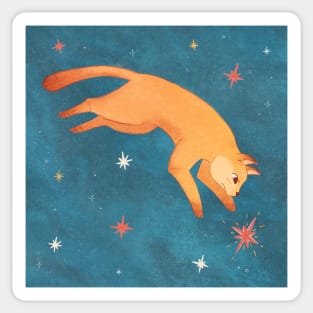 Cat constellation Sticker